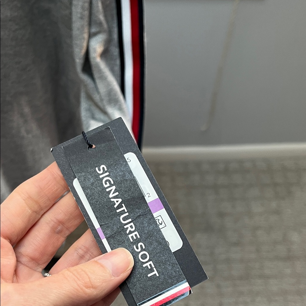 Tommy Hilfiger Gray Signature Soft Sweatshirt Dress XXL - Picture 5 of 7